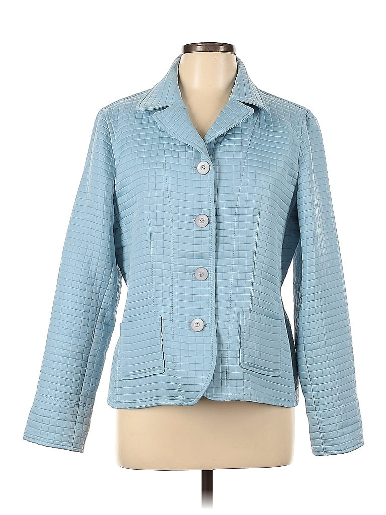Harve Benard 100% Polyester Blue Jacket Size 12 - photo 1