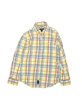 Gap Kids Outlet Long Sleeve Button-Down Shirt (view 1)