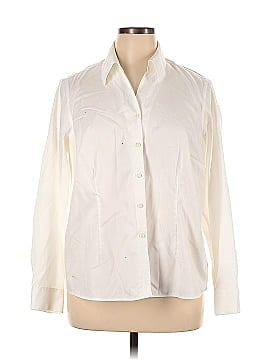 Jones Studio Long Sleeve Button-Down Shirt (view 1)