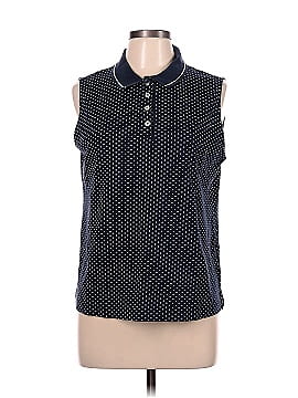 Lands' End Sleeveless Polo (view 1)