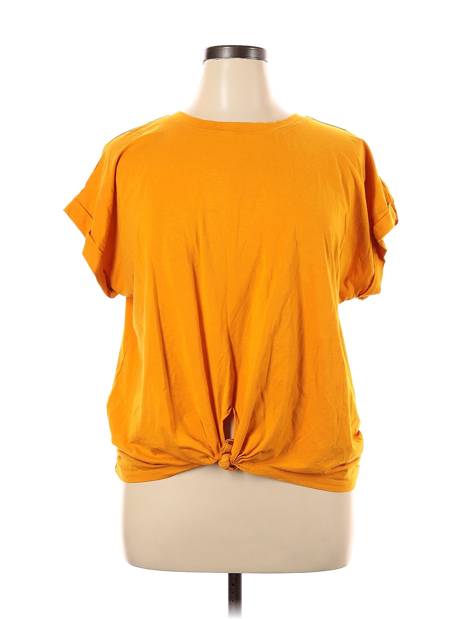 Ava And Viv Orange Short Sleeve T Shirt Size 1x Plus 16 Off Thredup 8466