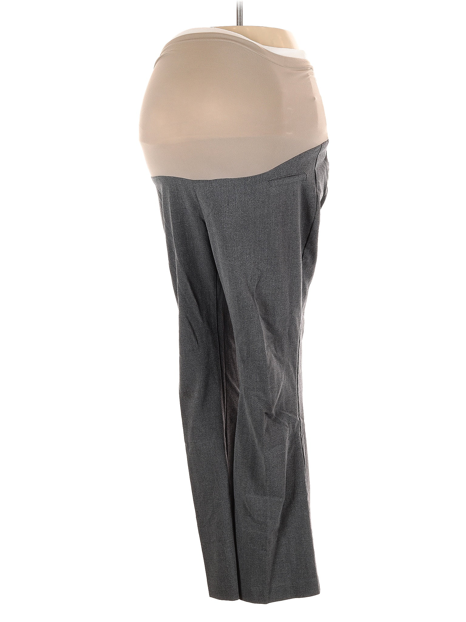 Motherhood Gray Dress Pants Size Petite Medium (Maternity) 46 off