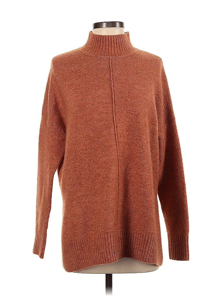 Jessica Simpson Brown Turtleneck Sweater Size S - photo 1