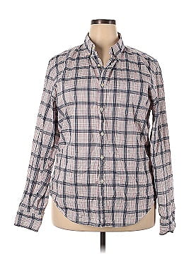 J.Crew Factory Store Long Sleeve Button-Down Shirt (view 1)