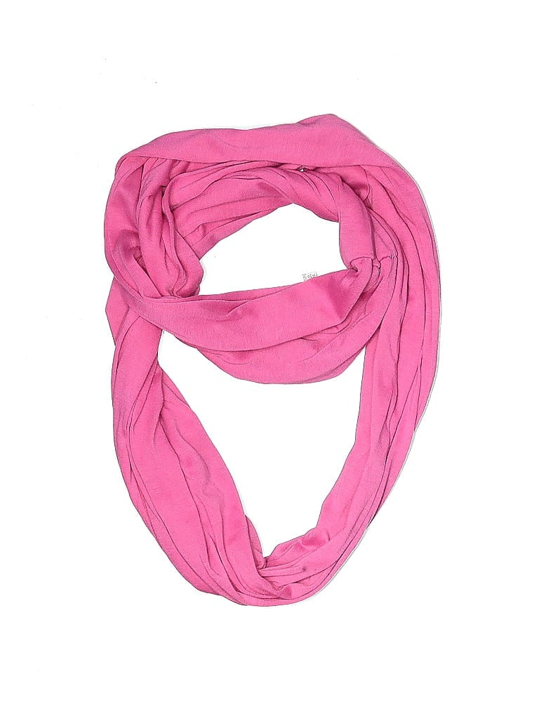 Unbranded 100% Polyester Pink Scarf One Size - photo 1