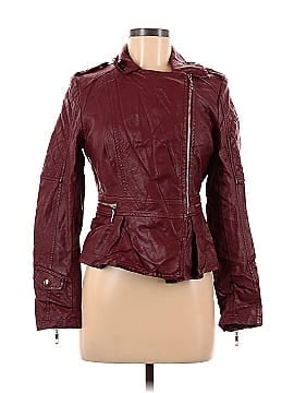 Downtown Coalition Faux Leather Jacket (view 1)