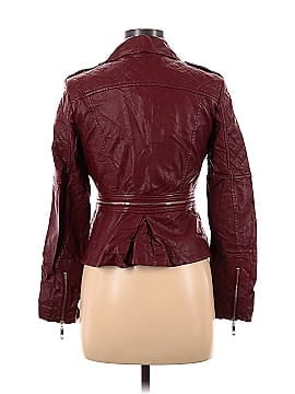 Downtown Coalition Faux Leather Jacket (view 2)