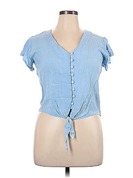 Sim & Sam Short Sleeve Blouse (view 1)