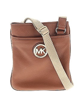 MICHAEL Michael Kors Leather Crossbody Bag (view 1)