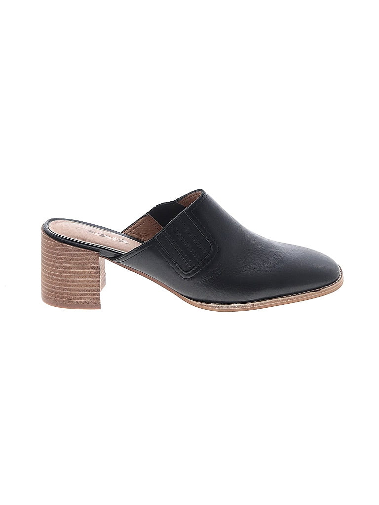 Madewell Black The Carey Mule in Leather Size 11 - photo 1
