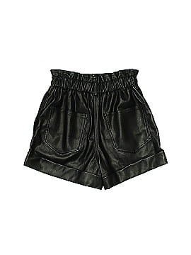 MNG Faux Leather Shorts (view 2)