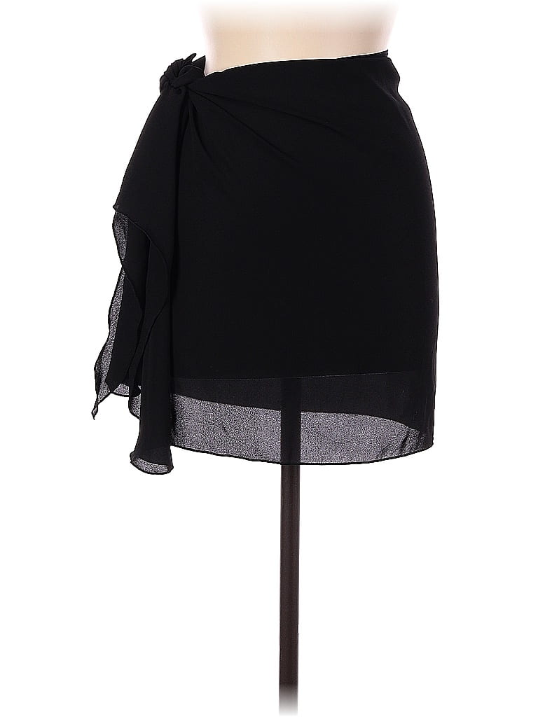 Dotti 100 Polyester Black Formal Skirt One Size 55 off ThredUp