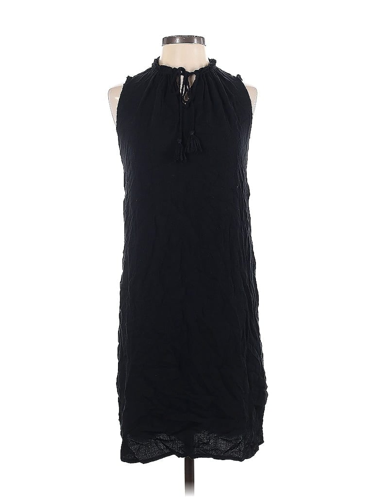 Scotch & Soda 100% Viscose Black Casual Dress Size P (petite) - photo 1