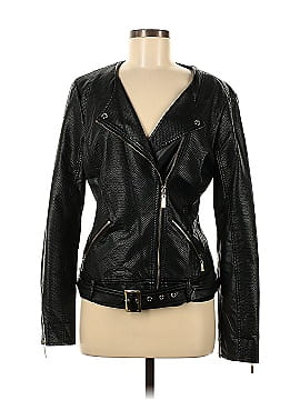 G by GUESS Faux Leather Jacket (view 1)