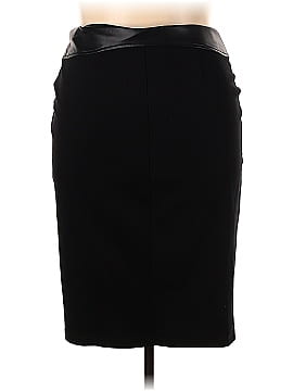 Ashley Stewart Faux Leather Skirt (view 2)