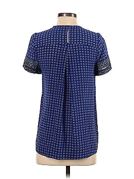 Madewell Silk Tailored Tee in Ascot Grid (view 2)
