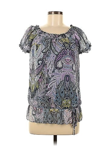 I.N. San Francisco Short Sleeve Blouse (view 1)