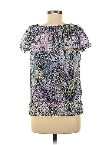 I.N. San Francisco Short Sleeve Blouse (view 2)