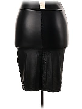 Simlu Faux Leather Skirt (view 2)