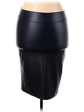 Simlu Faux Leather Skirt (view 1)