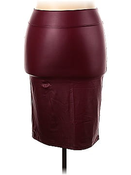 Simlu Faux Leather Skirt (view 1)