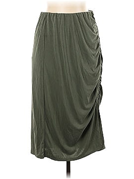 Green Envelope Casual Skirt (view 1)