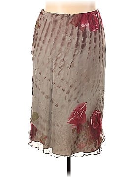 Marina Rinaldi Silk Skirt (view 1)