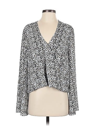 Blue Life Long Sleeve Blouse (view 1)