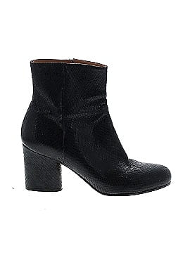 Maison Margiela Embossed Leather Ankle Boots (view 1)