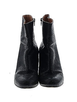Maison Margiela Embossed Leather Ankle Boots (view 2)