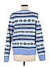 Holiday Time Argyle Blue Pullover Sweater Size M - photo 2