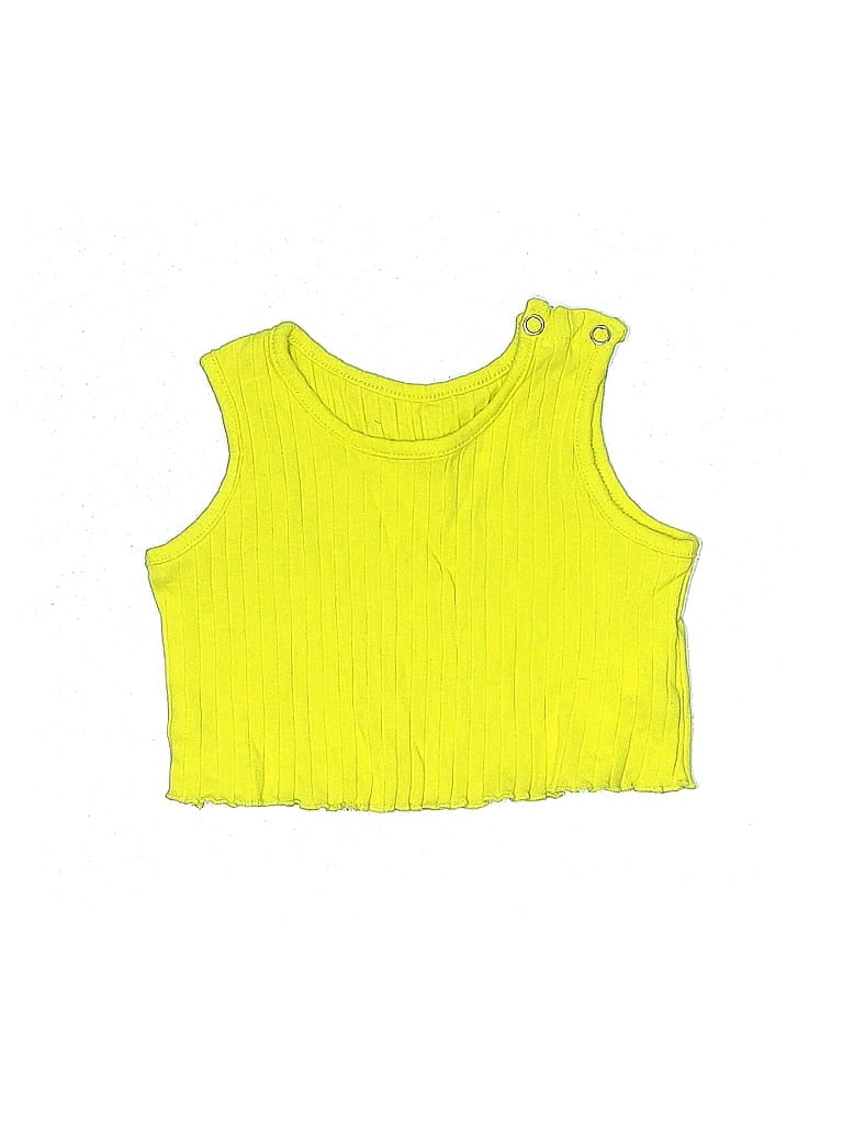 Pre-owned Shein Kids' Short Sleeve T-shirt In Yellow