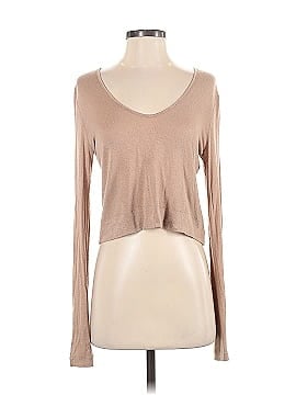 T by Alexander Wang Long Sleeve Top (view 1)