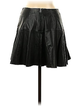 Twelfth Street by Cynthia Vincent Faux Leather Skirt (view 2)