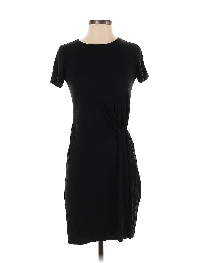 Pre-owned Como Vintage Casual Dress In Black