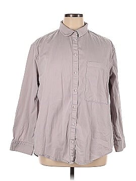 Aerie Long Sleeve Button-Down Shirt (view 1)