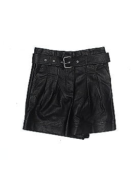 Topshop Faux Leather Shorts (view 1)