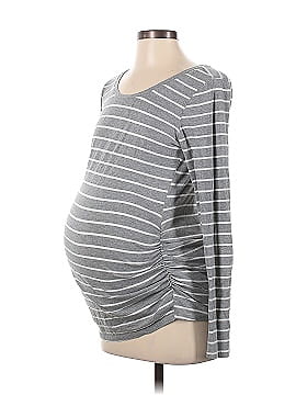 Bump Start by Motherhood Maternity Long Sleeve T-Shirt (view 1)