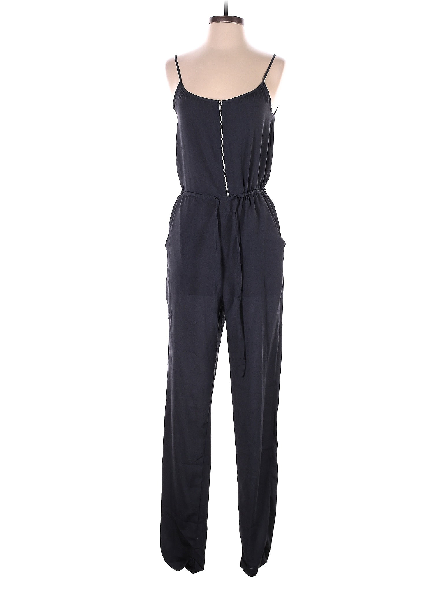 Divided by H&M Solid Black Jumpsuit Size 4 - 44% off | ThredUp