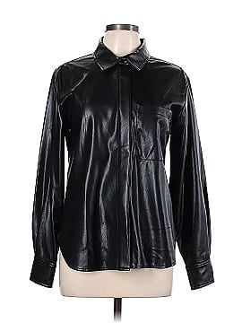 Good American Faux Leather Top (view 1)