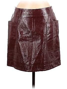 Maeve by Anthropologie Faux Leather Skirt (view 1)