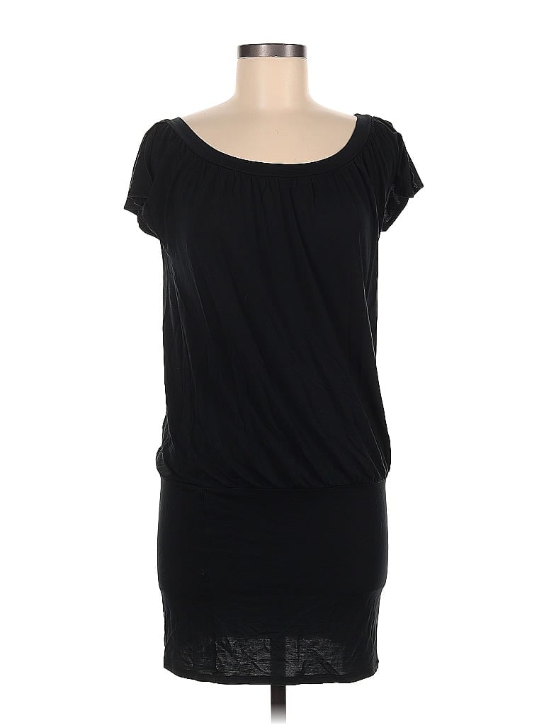 Pre-owned Express Casual Dress In Black