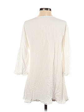Solitaire Swim 3/4 Sleeve Blouse (view 2)