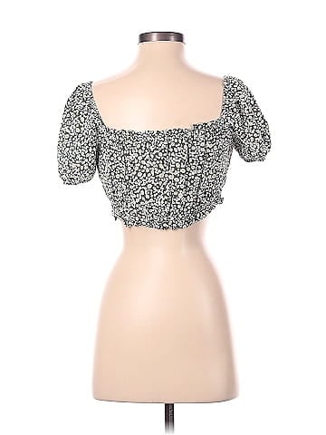 MADE IN ITALY Short Sleeve Blouse (view 2)