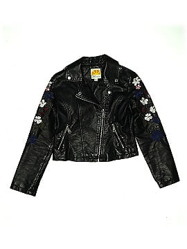 C&C California Faux Leather Jacket (view 1)