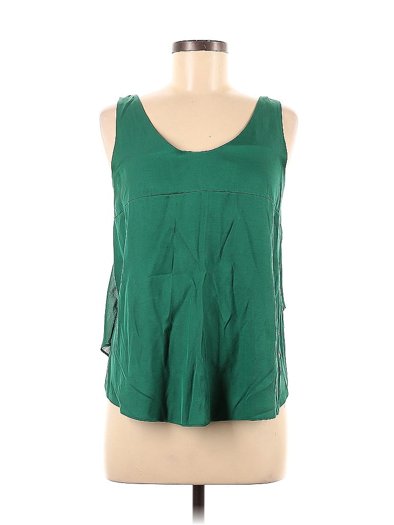 Kai-aakmann Green Sleeveless Blouse Size M - photo 1