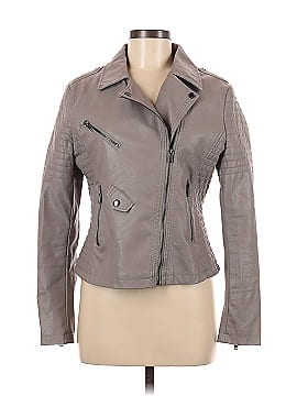 Neiman Marcus Faux Leather Jacket (view 1)