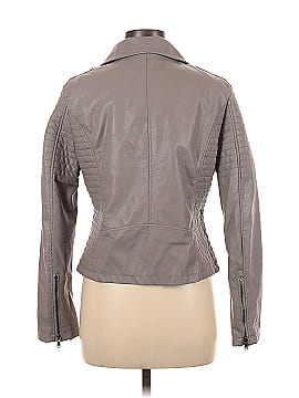 Neiman Marcus Faux Leather Jacket (view 2)