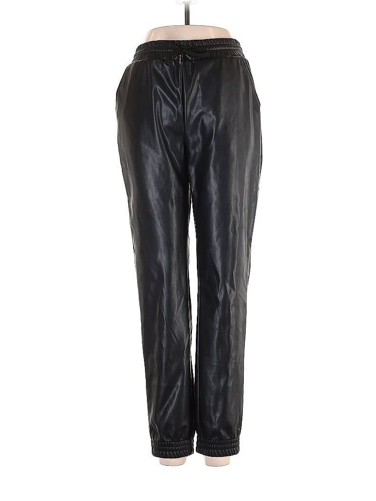 BADGLEY MISCHKA STUDIO 100% Polyurethane Black Faux Leather Pants Size XS - photo 1