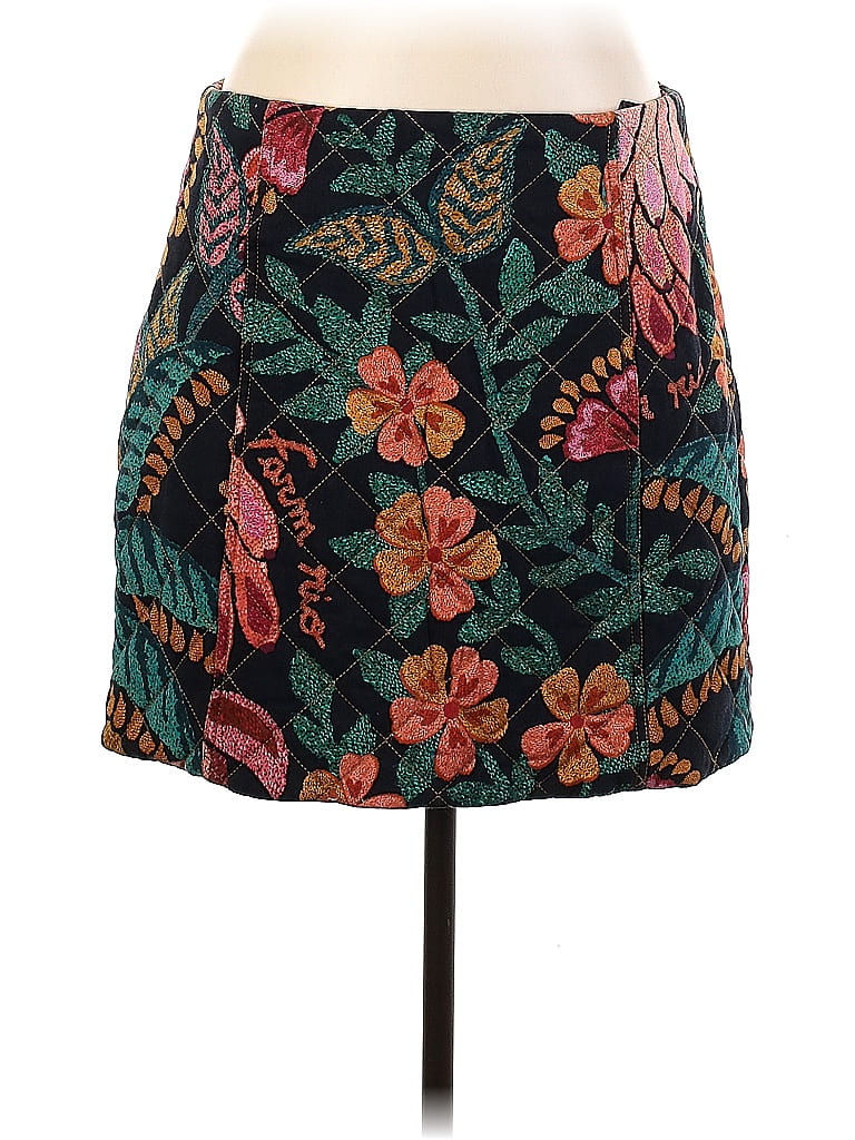 FARM Rio 100% Cotton Floral Motif Paisley Floral Batik Tropical Teal ...
